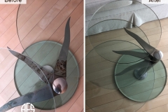 Furniture-Glas-Chrome-Acrylic-Lucite-polish-glue-intall-weld